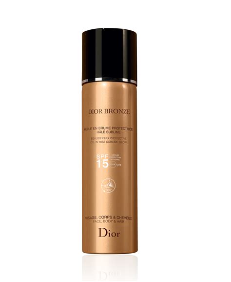 dior bronze huile en brume protectrice hale sublime|Dior Bronze Huile en brume protectrice hâle sublime spf15 .